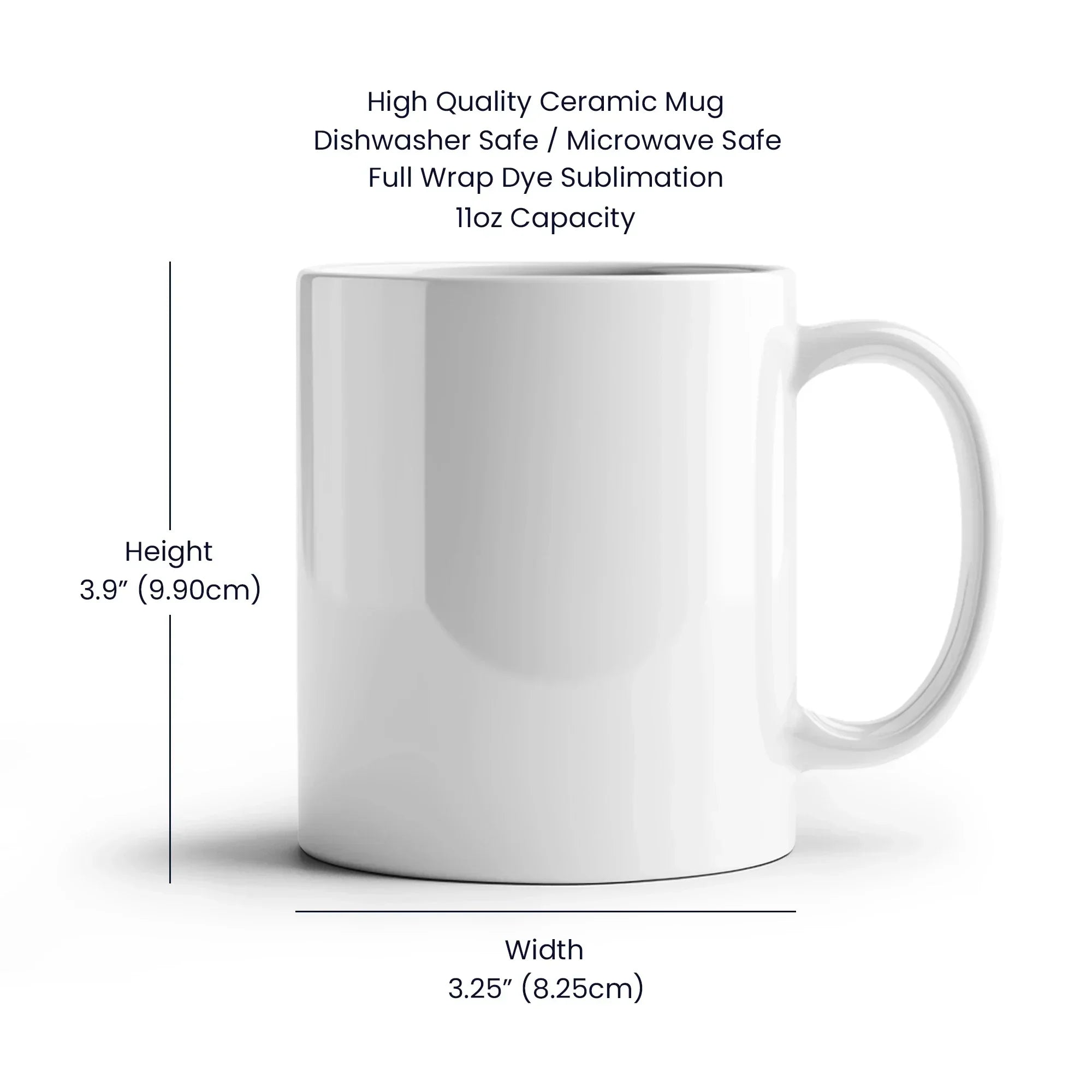 His Love Mug – 11oz/15oz Ceramic Coffee Cup for Your Special Guy