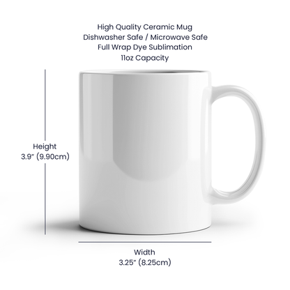 Texas Longhorn in Bluebonnet Field Ceramic Mug – 11oz & 15oz  Coffee Cup - Western, Ranch, and Texan Pride - Mallard Moon Gift Shop