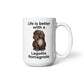 Life Is Better with a Lagotto Romagnolo Coffee Mug – Cute Dog Lover Gift for Lagotto Romagnolo Owners, Breeders & Pet Parents