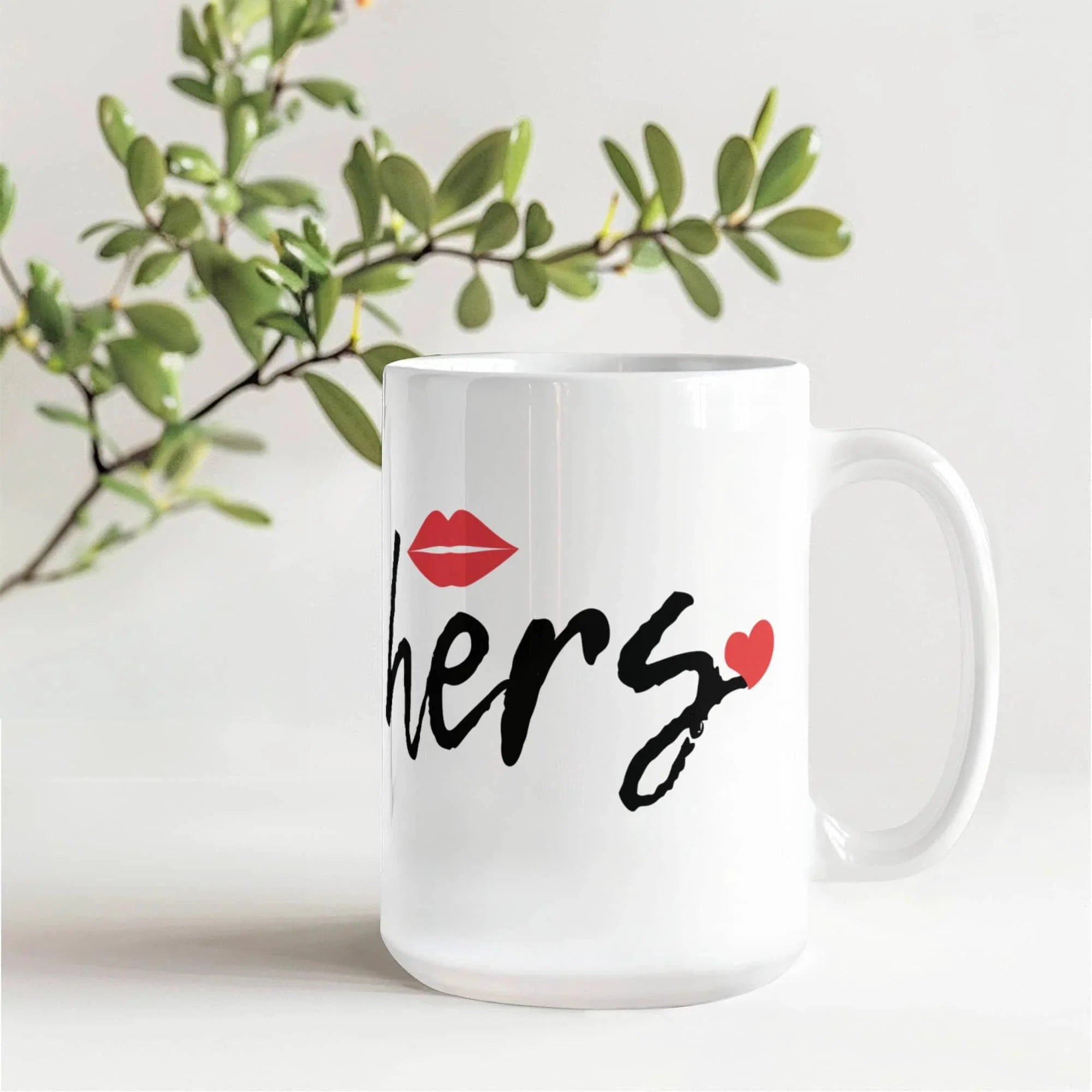 Her Love Mug – Ceramic Coffee Cup (11oz/15oz) Perfect for Romantic Occasions