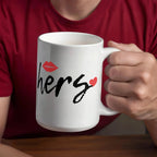 Her Love Mug – Ceramic Coffee Cup (11oz/15oz) Perfect for Romantic Occasions