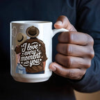 I Love Every Moment With You Mug – Romantic Couple Coffee Cup, Valentine's Day Gift for Husband, Wife, Boyfriend, Girlfriend & Anniversary