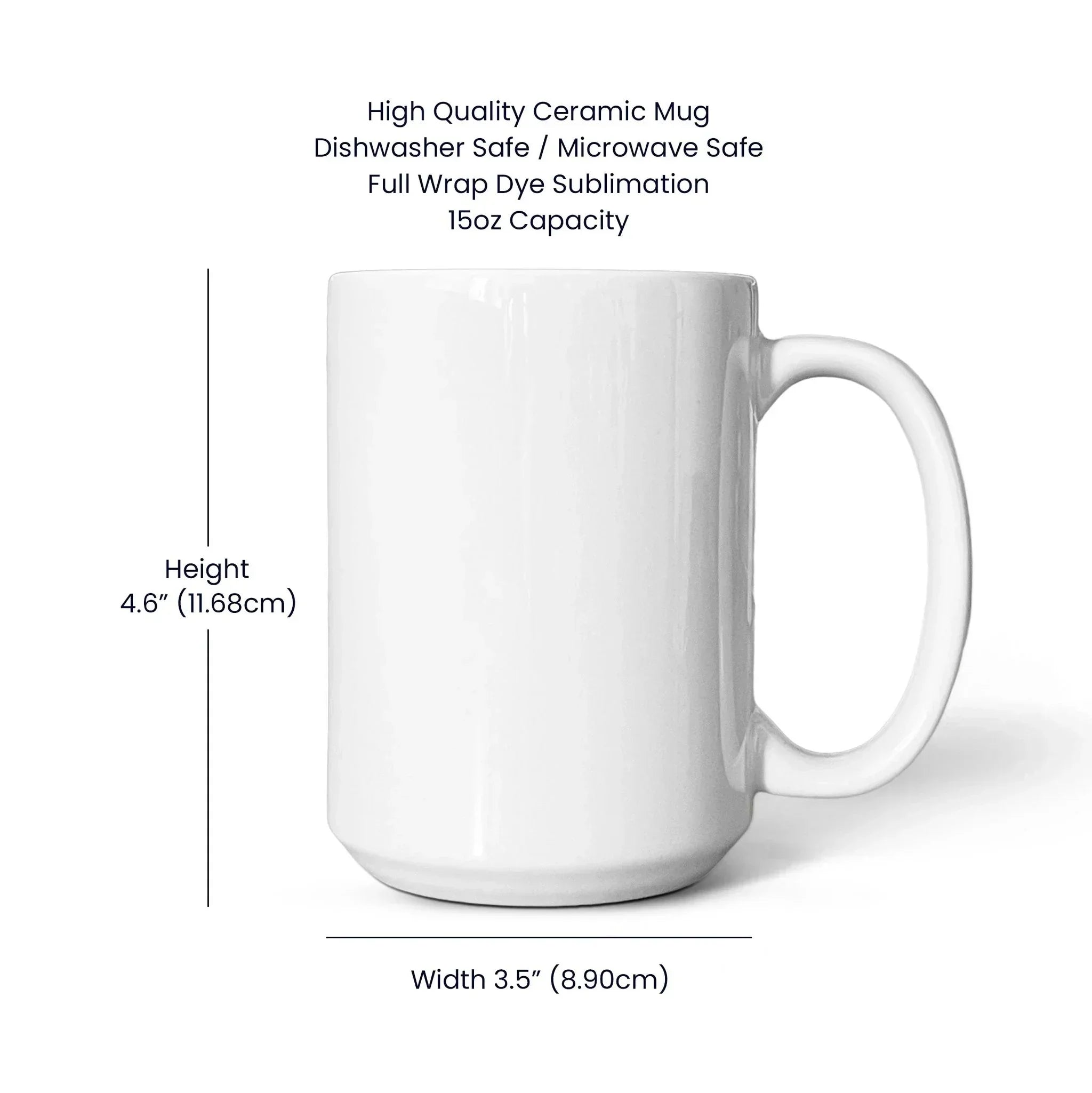 His Love Mug – 11oz/15oz Ceramic Coffee Cup for Your Special Guy