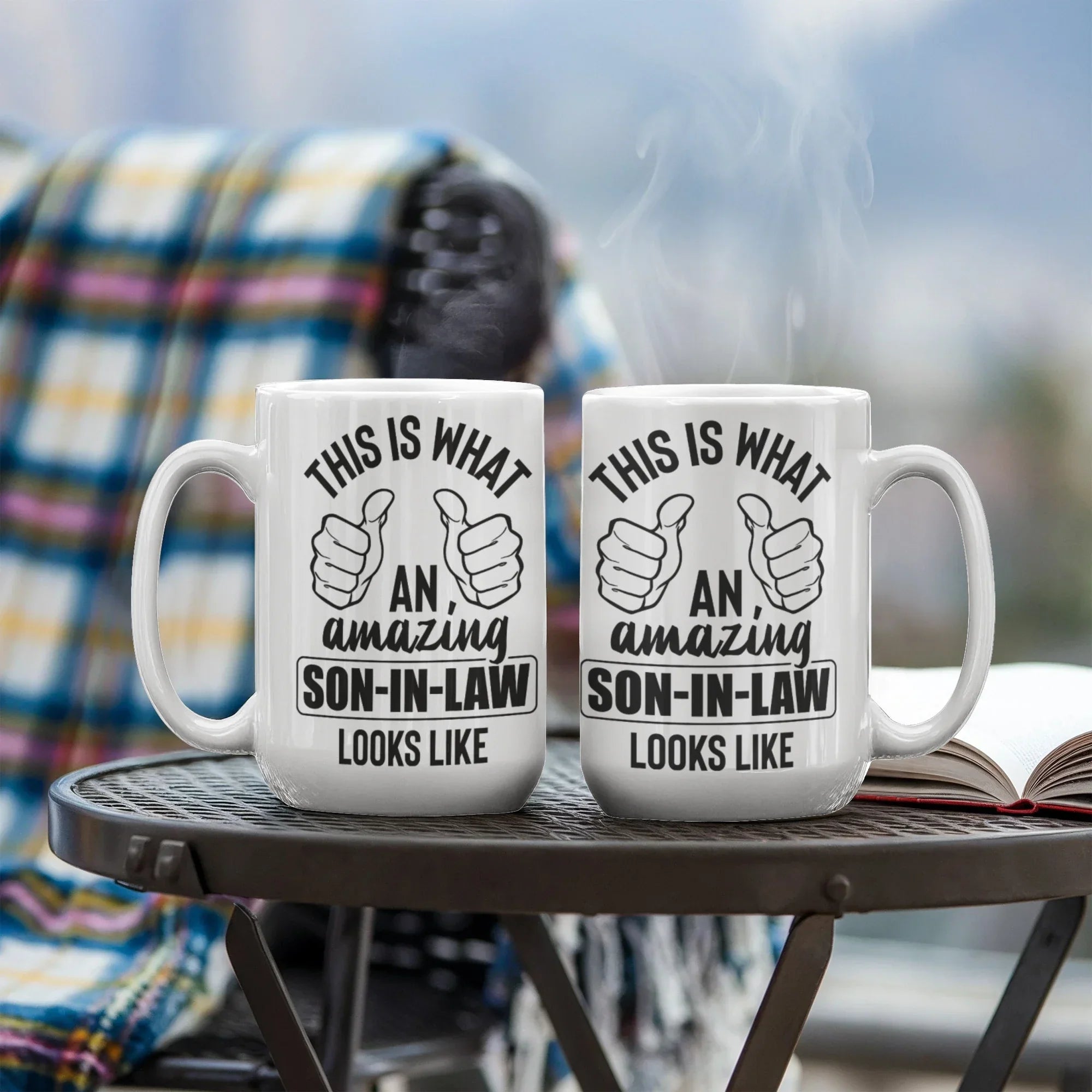 This Is What an Amazing Son-In-Law Looks Like – Ceramic Coffee Mug (11oz & 15oz)