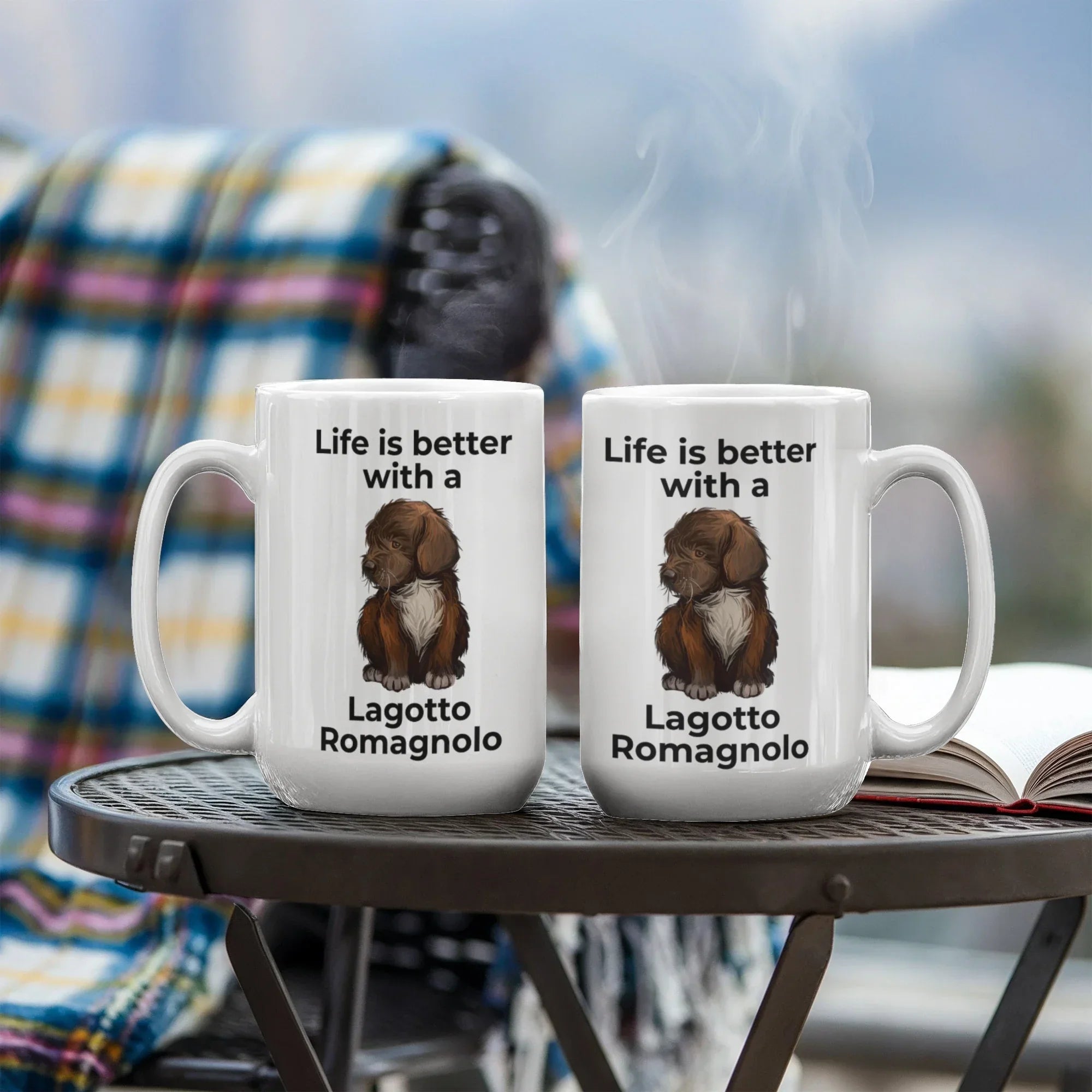 Life Is Better with a Lagotto Romagnolo Coffee Mug – Cute Dog Lover Gift for Lagotto Romagnolo Owners, Breeders & Pet Parents