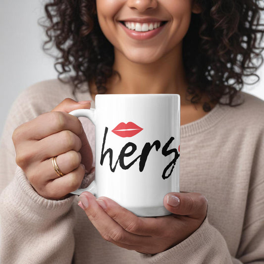 Her Love Mug – Ceramic Coffee Cup (11oz/15oz) Perfect for Romantic Occasions