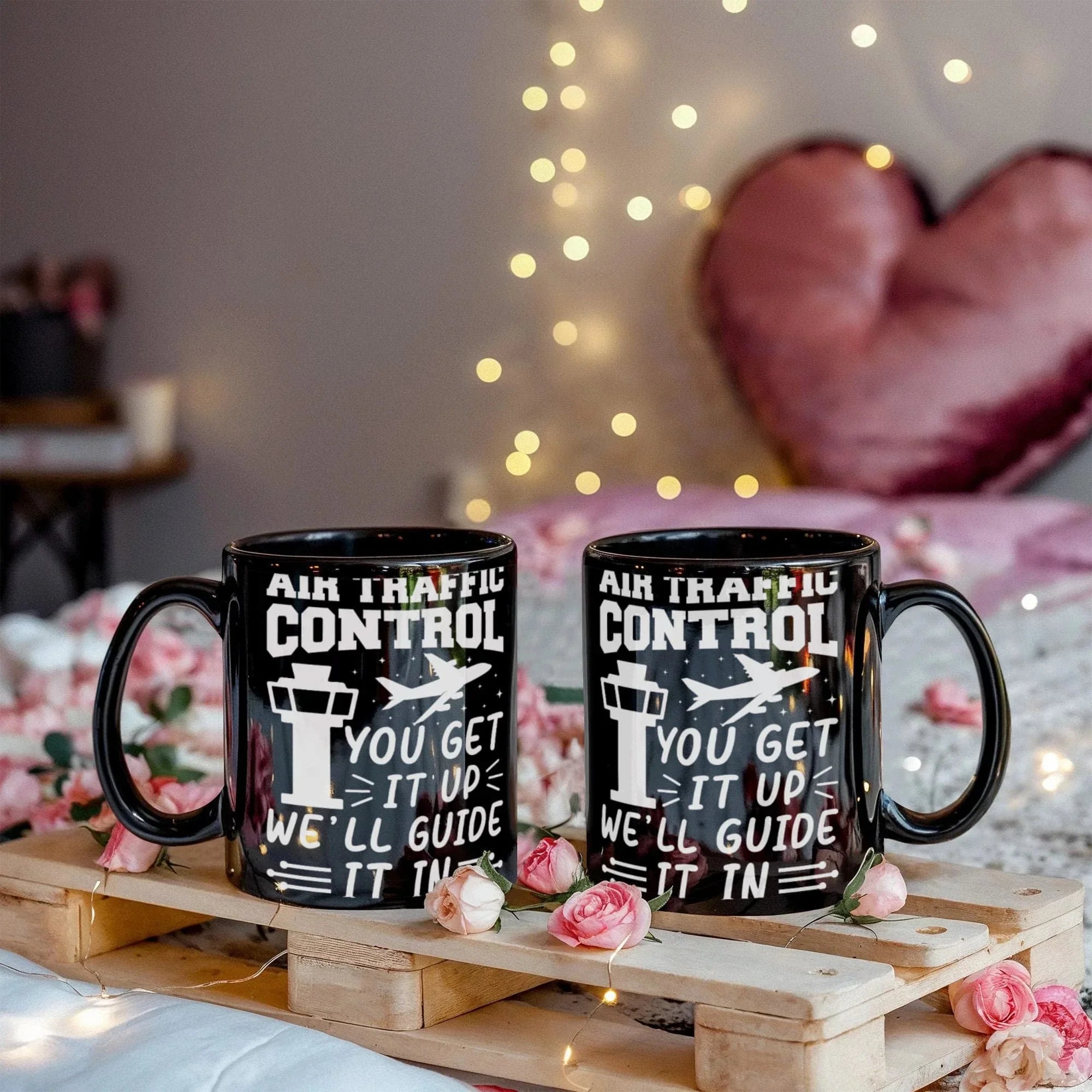 Funny Air Traffic Controller Coffee Mug – You Get It Up, We'll Guide It In– Aviation-Themed Pilot & ATC Gift
