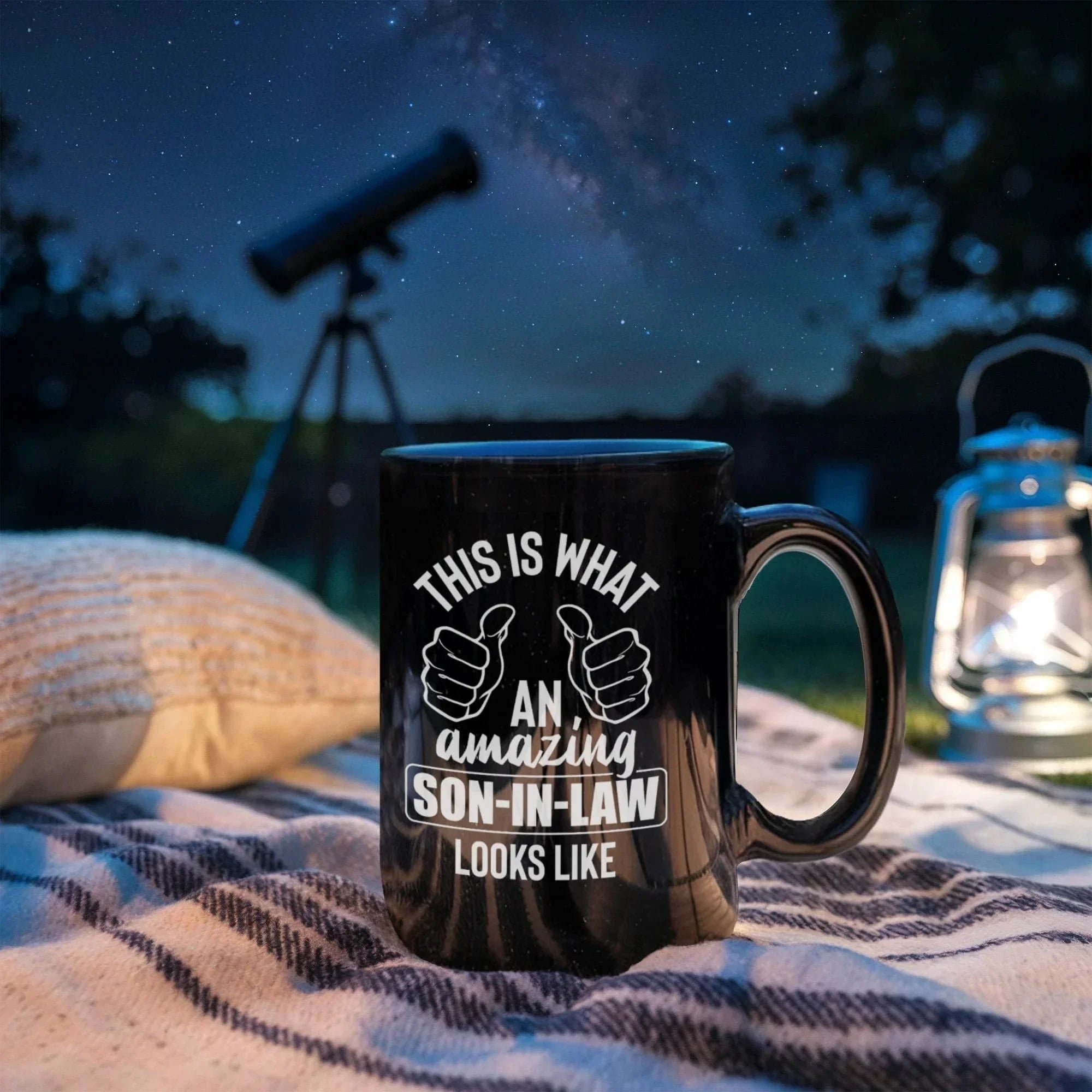 This Is What an Amazing Son-In-Law Looks Like – Black Ceramic Coffee Mug
