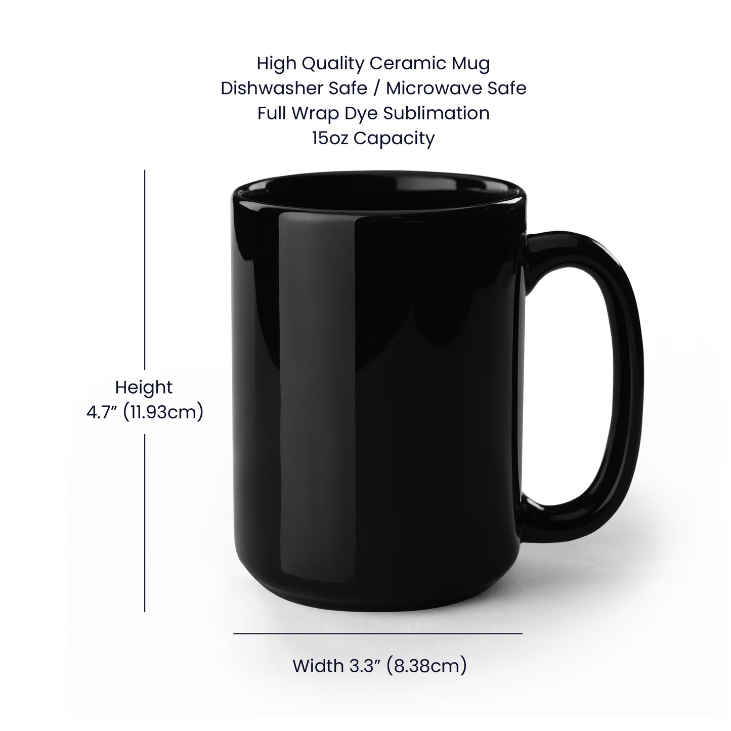 D.O.G.E. Coffee Mug – Funny Conservative Political Gift – Fighting Fraud, Cutting Waste, Saving Billions – 11oz & 15oz Black Ceramic Cup - Mallard Moon Gift Shop