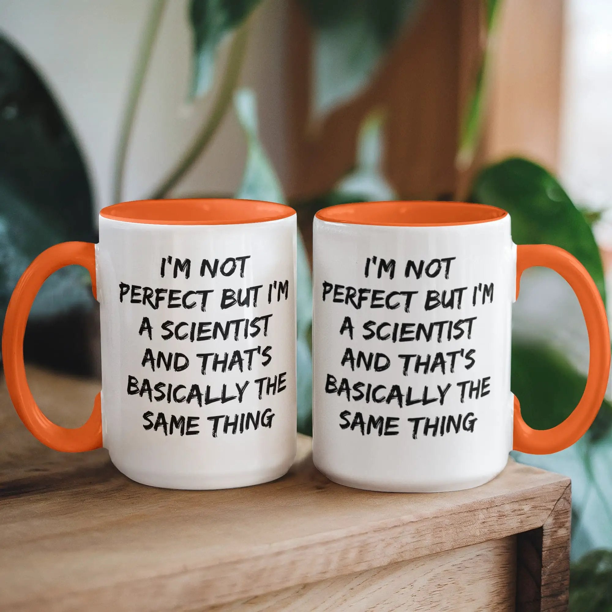 Scientist Coffee Mug Not Perfect But I'm A Scientist Ideal Gift For Scientists
