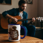 I Love Every Moment With You Mug – Romantic Couple Two-tone Color Accent Coffee Cup, Valentine's Day Gift for Husband, Wife, Boyfriend, Girlfriend & Anniversary