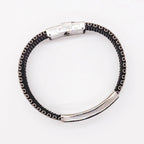 Aunt Silver Engraved Stainless Steel Bracelet - Always Follow your Dreams - Birthday, Christmas Holiday Jewelry Gift