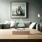 Personalized LED Acrylic Plaque – Romantic or Holiday Gift with Custom Name and Sentiment | Multiple Designs & Light Base Options