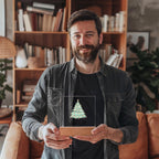 Personalized LED Acrylic Plaque – Romantic or Holiday Gift with Custom Name and Sentiment | Multiple Designs & Light Base Options