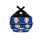 Baseball Print Backpack – Blue Sports Bag for Baseball Fans – Lightweight, Waterproof & Durable Gear Bag