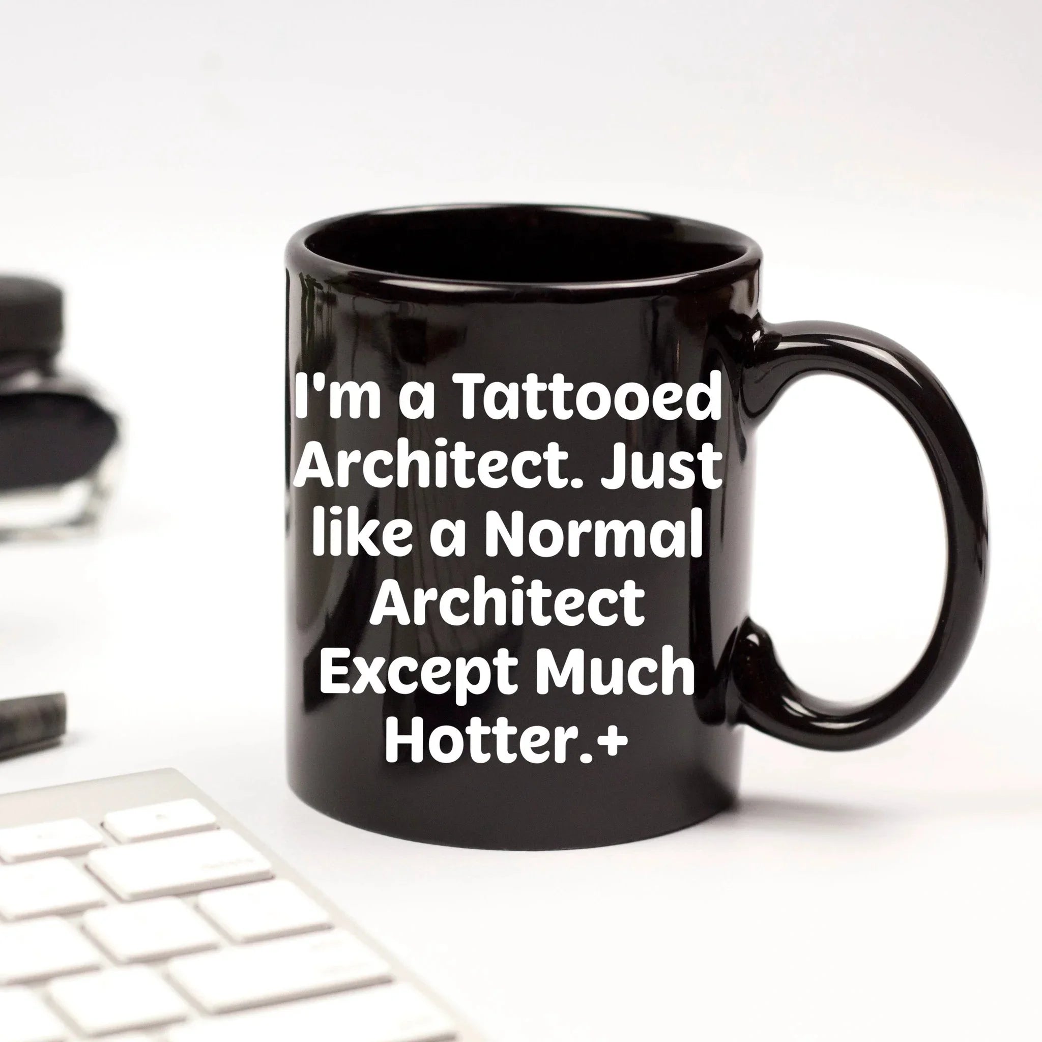 Funny Architect Quote - Tattooed Architect