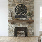 Personalized Tree of Life Metal Wall Sign: Celebrate Your Roots