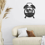 Food Time Kitchen Timer Custom Name Indoor Outdoor Steel Wall Sign