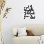 Ever Growing Love Custom Indoor Outdoor Steel Wall Sign
