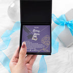 Bonus Mom Gift Thank You for Everything Heart Pendant Necklace
