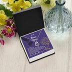 Bonus Mom Gift Thank You for Everything Heart Pendant Necklace