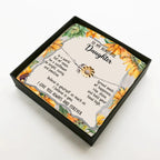 Daughter Jewelry To My Beautiful Daughter Be A Sunflower Bracelet Graduation Birthday Holiday Gift