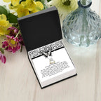 Apology Gift - Sorry for Hurting You - I am Nothing Without You - Love Dancing Heart Pendant Necklace