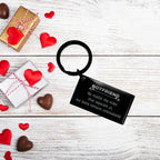 Boyfriend Long Distance Relationship Gifts, No matter the miles that separate us, Cute Love Keychain For Boyfriend, Birthday Christmas Unique Gifts For Boyfriend