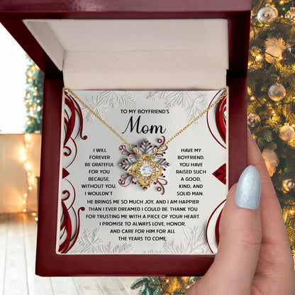 Gift for Boyfriend's Mom - I Could Be - Love Knot Pendant Necklace - Mallard Moon Gift Shop