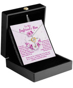 Boyfriend Mother Gift Thank You for Raising a Wonderful Man Cross Pendant Necklace