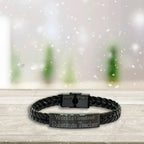 Proud Interlaced Leather Bracelet Sub Teacher Gift
