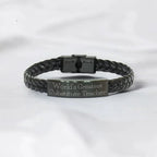 Proud Interlaced Leather Bracelet Sub Teacher Gift