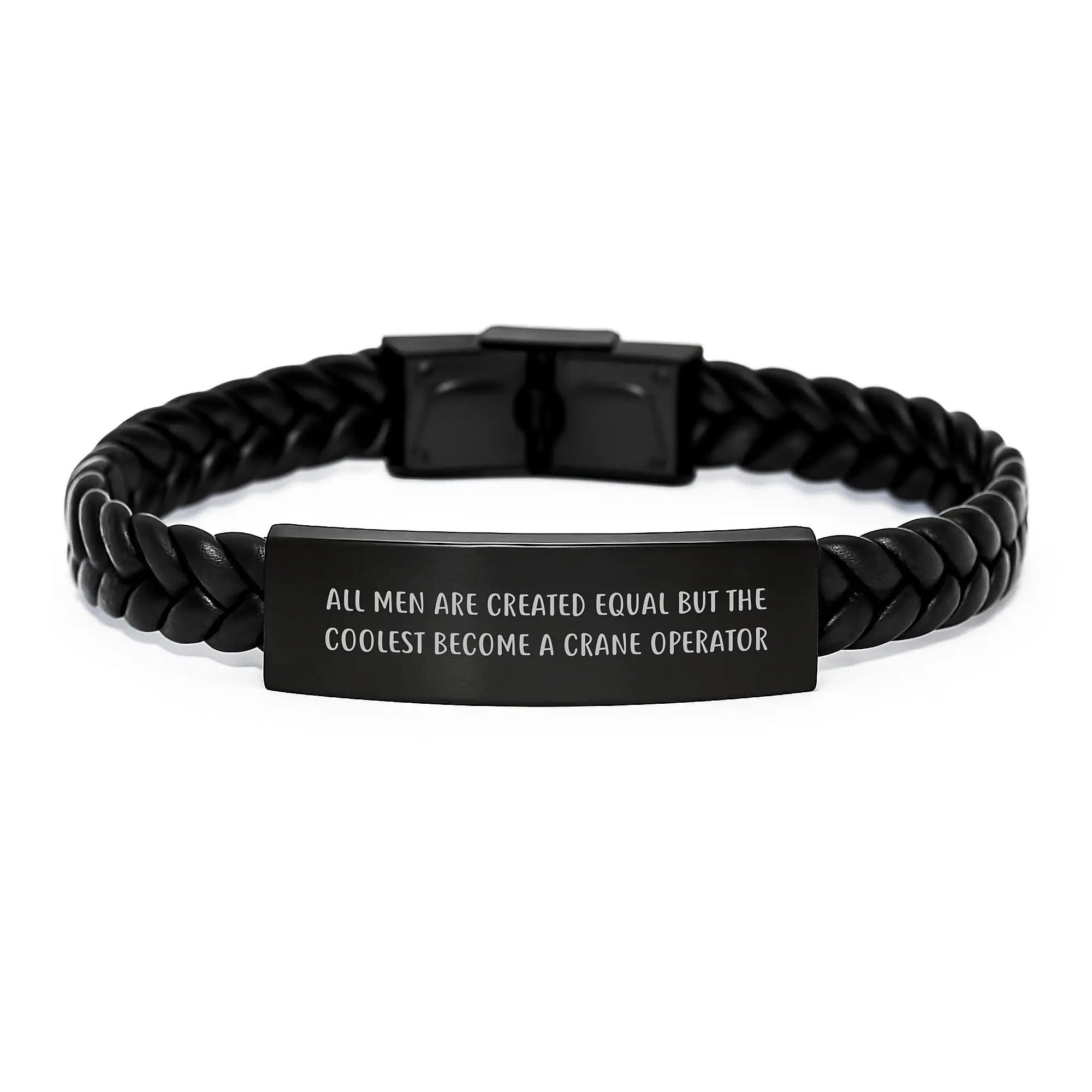 Crane Operator Gift for Him - A Thoughtful Keepsake Bracelet - Image 1
