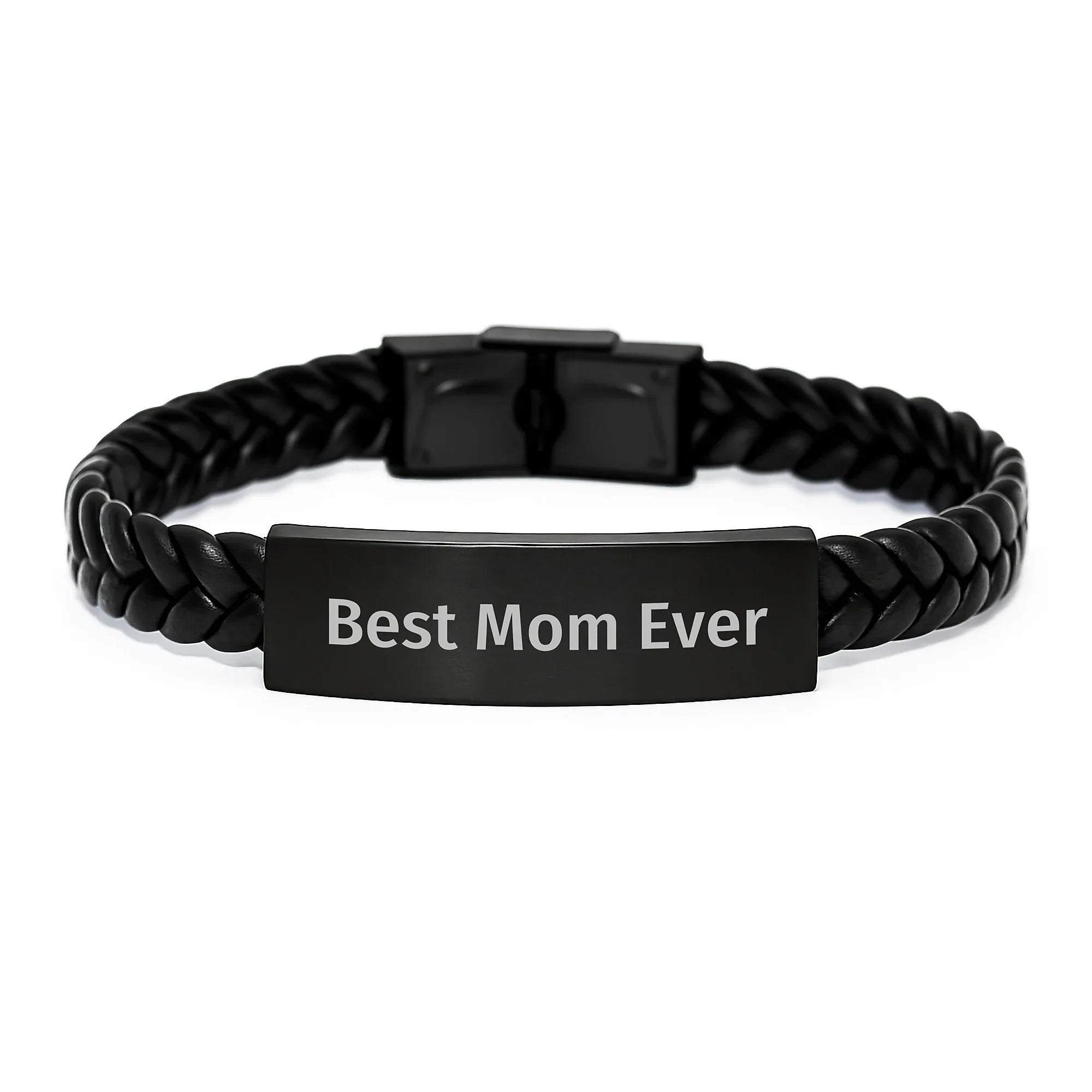 Gifts for Mom Best Mom Ever Mom Christmas Unique Interlaced Leather Bracelet Gifts from Men