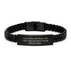 Chemist Mom Inspired Interlaced Leather Bracelet Gifts for Men Women Friends Family This Christmas