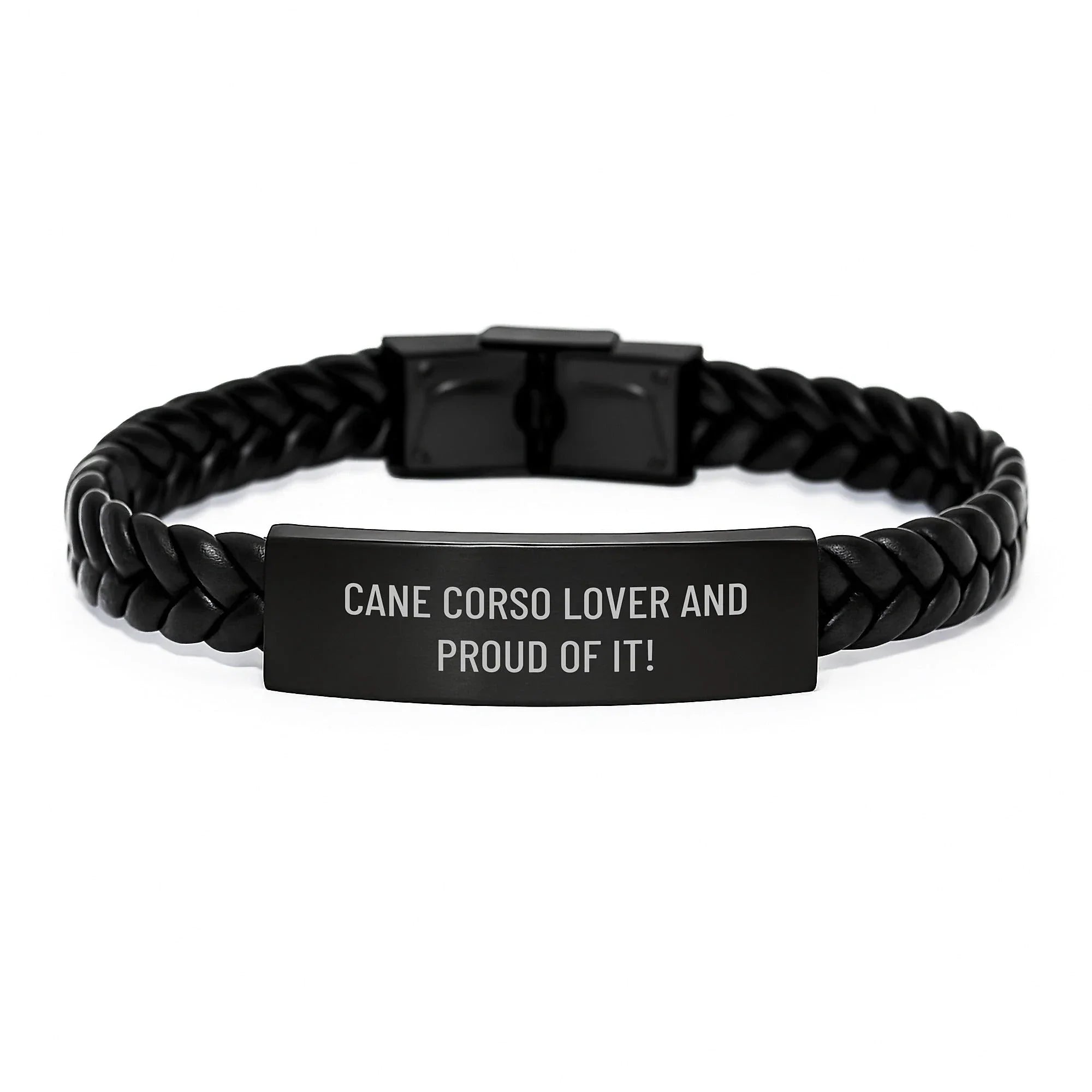 Cane Corso Lover Leather Bracelet For Him Valentines Gift