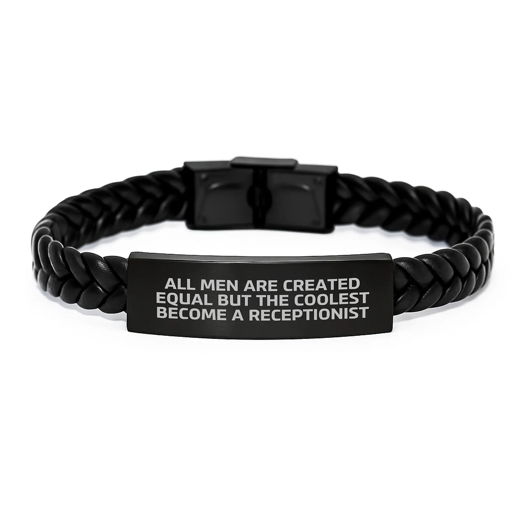 Receptionist Gift for Him A Cool Keepsake Bracelet - Image 1