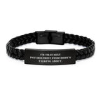 Funny Psychiatrist Gifts for Men - I'm That Sexy Psychiatrist Everybody's Talking About. Christmas Unique Gifts from Men to Psychiatrist Friends