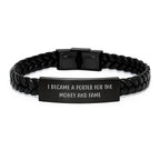 Famous Porter Interlaced Leather Bracelet Gifts from Friends, Coworkers, Family for Birthday