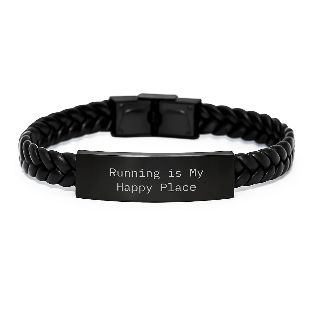 Funny Running Inspirational Bracelet Gifts from Friends and Family for Running Lovers on Graduation Day - Image 1