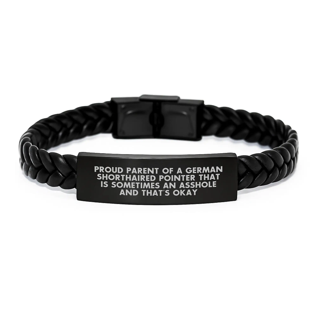 Funny German Shorthaired Pointer Dog Gifts from Dad to Son for Graduation Unique Gifts - Image 1