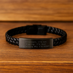 Funny Attendant Gifts, Interlaced Leather Bracelet for Attendant, Gifts from Men to Attendant on Mother's Day - Attendant Explains Why I'm Right - Image 2