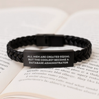 Cool Database Administrator Novelty Bracelet for Friends Birthday Gift - Image 3