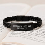 Cane Corso Lover Leather Bracelet For Him Valentines Gift