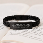 Birthday Gift Interlaced Leather Bracelet for Her – Keepsake Secretary - Image 3