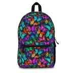 Butterfly Print Backpack – Vibrant Colorful Backpack for School, Travel & Everyday – Lightweight, Waterproof & Stylish