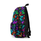 Butterfly Print Backpack – Vibrant Colorful Backpack for School, Travel & Everyday – Lightweight, Waterproof & Stylish