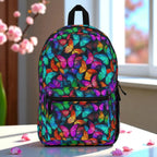 Butterfly Print Backpack – Vibrant Colorful Backpack for School, Travel & Everyday – Lightweight, Waterproof & Stylish