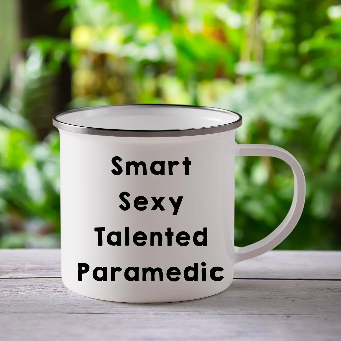Smart Sexy Talented Paramedic Camping Mug Graduation, Birthday, Christmas Gift