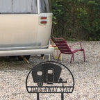 Camper RV Park Personalized Name Address Steel Outdoor Yard Stake Metal Sign